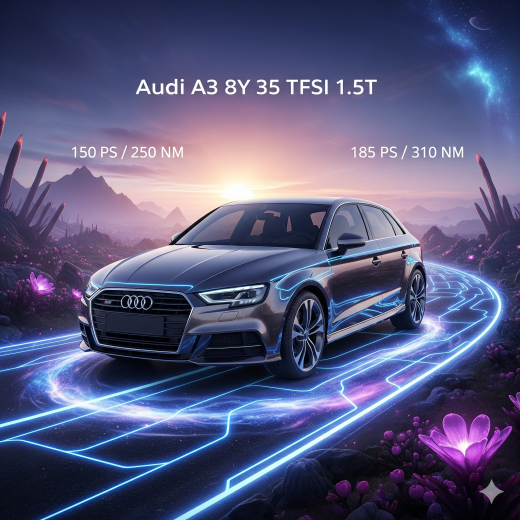 Chiptuning / Softwareoptimierung Audi A3 8Y – 35 TFSI 1.5 (150 PS) inkl. Leistungsprüfstand